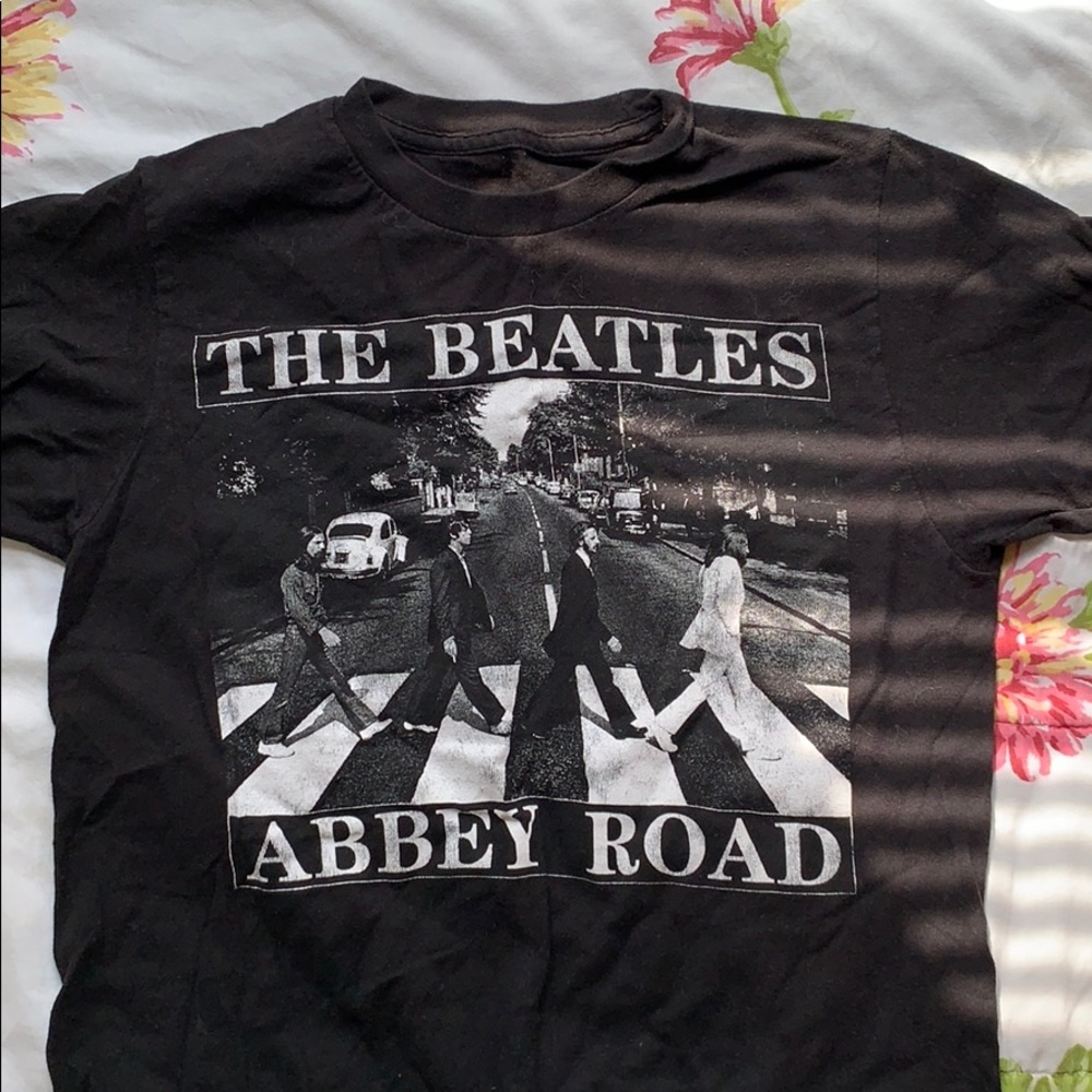 Beatles Black Tshirt